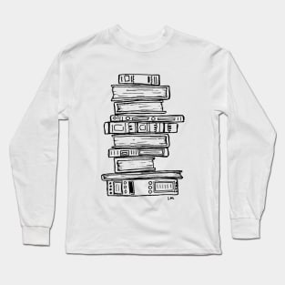 Stack of Books Long Sleeve T-Shirt